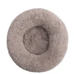 Long-Plush Round Pet Bed for Dogs & Cats - Image 19