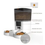 4L Smart Pet Feeder with Camera & Dual Bowls - Image 4