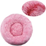 Round Plush Pet Bed for Medium & Large Dogs - Image 10