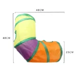 Cat Tunnel Pet Supplies Cat S T Pass Play Tunnel Foldable Cat Tunnel Cat Toy Breathable Drill Barrel for Indoor loud paper - Image 21