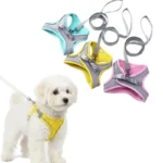 Reflective Soft Mesh Pet Harness & Leash Set - Image 5
