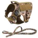 Tactical Military Vest Pet German Shepherd Golden Retriever Tactical  Training Dog Harness and Leash Set For All Breeds Dogs - Image 15