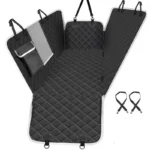 Dog Car Backseat Cover with Mesh Panel - Image 4