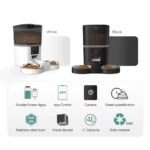 4L Smart Pet Feeder with Camera & Dual Bowls - Image 2