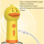 Yellow Duck Pet Cleaning Bathing Electric Foam Machine Usb Charging Automatic Soap Dispenser Foam Machine Pet Accessories - Image 2