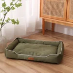 Waterproof Square Dog Bed for Large Dogs - Image 9