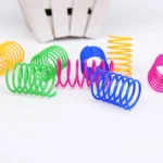 Colourful Cat Spring Toys – Interactive Coil Set - Image 8
