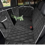 Dog Car Backseat Cover with Mesh Panel - Image 3