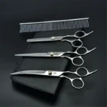 Dog Grooming Scissors Purple Dragon 6" 7" Stainless Pet Beauty Scissors Cutting Scissors Thinning Shears Curved Scissors Z3001 - Image 5
