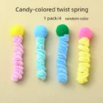 Colourful Cat Spring Toys – Interactive Coil Set - Image 13