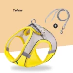 Reflective Soft Mesh Pet Harness & Leash Set - Image 7