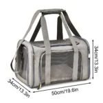 Collapsible Pet Carrier for Cats & Small Dogs - Image 6