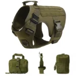Tactical Military Vest Pet German Shepherd Golden Retriever Tactical  Training Dog Harness and Leash Set For All Breeds Dogs - Image 14