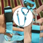 Solid Color Two-in-one Pet Car Seat Belt Nylon Lead Leash Backseat Safety Belt Adjustable Dogs Harness Collar Pet Accessories - Image 3