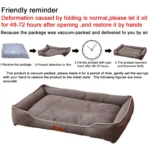Waterproof Square Dog Bed for Large Dogs - Image 5
