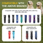 Dog Grooming Clipper Replacement Blades Compatible with Andis Pet Clipper/Oster-A5/Wahl KM-10 Series Dog Clipper - Image 6
