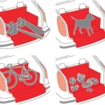 Dog Carrier Wear-resistant Dog Car Seat Cover For SUV Waterproof Portable Durable Liner Cover Protects Vehicle Easy To Install - Image 6